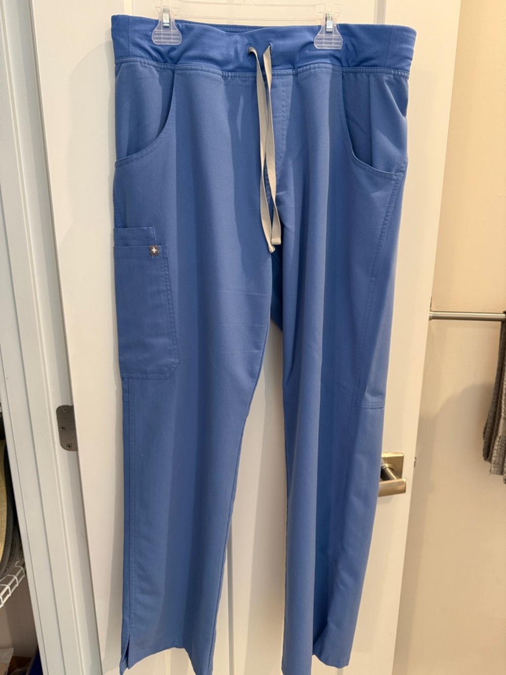 Women’s Blue Drawstring Utility Pants